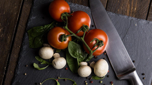 Tomates de Provence et pétoncles à la plancha